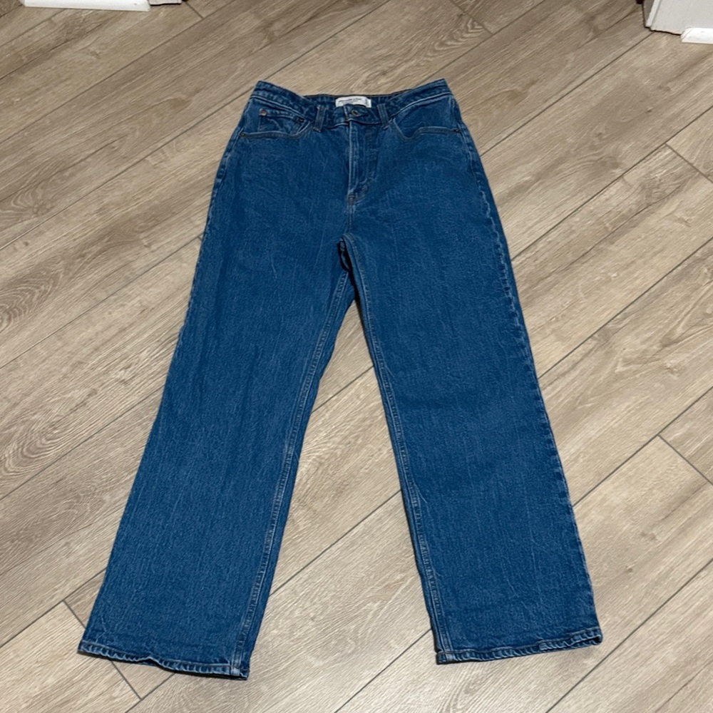 Abercrombie & Fitch High Rise Blue Jeans